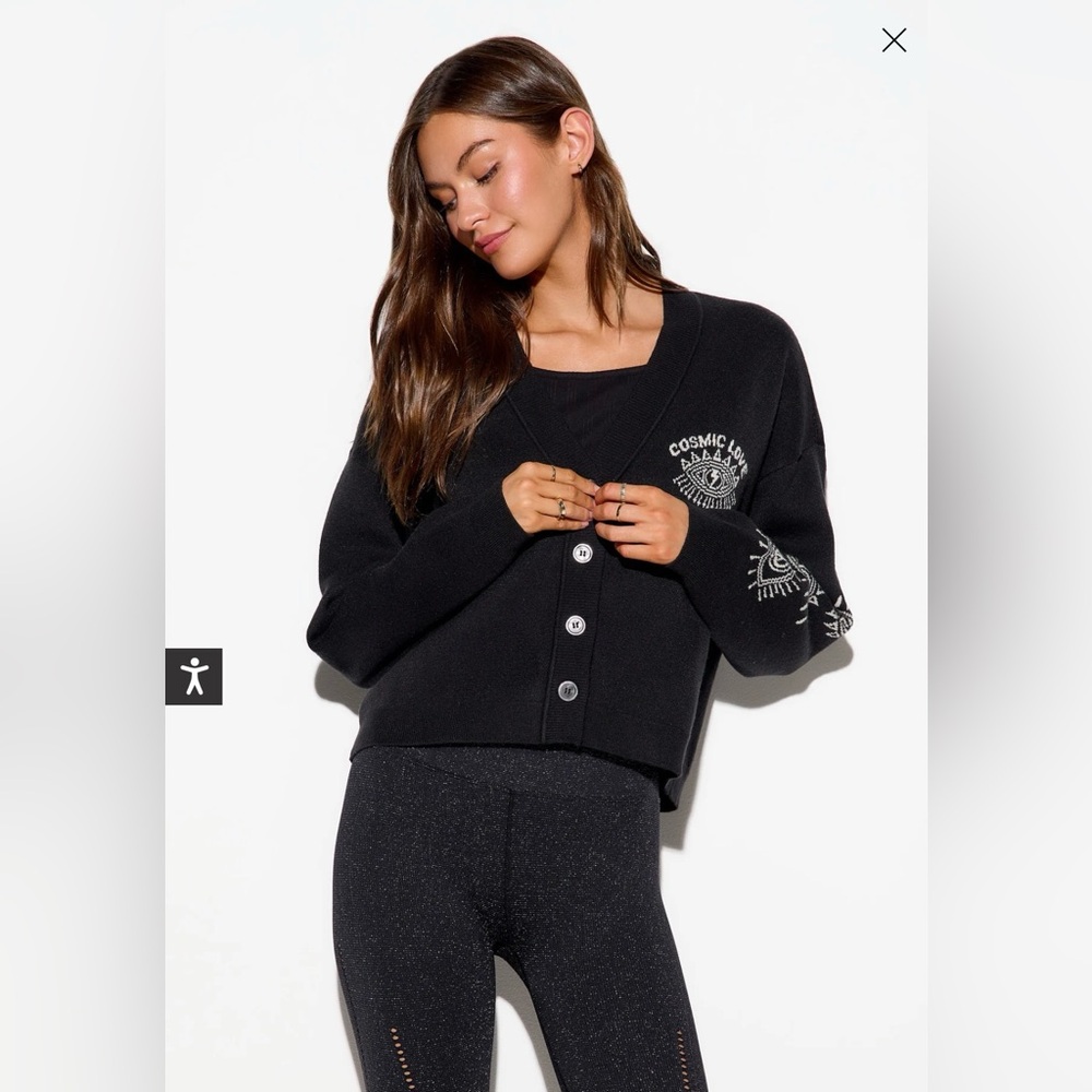 Spiritual Gangster Cosmic Love Delaney Cardigan